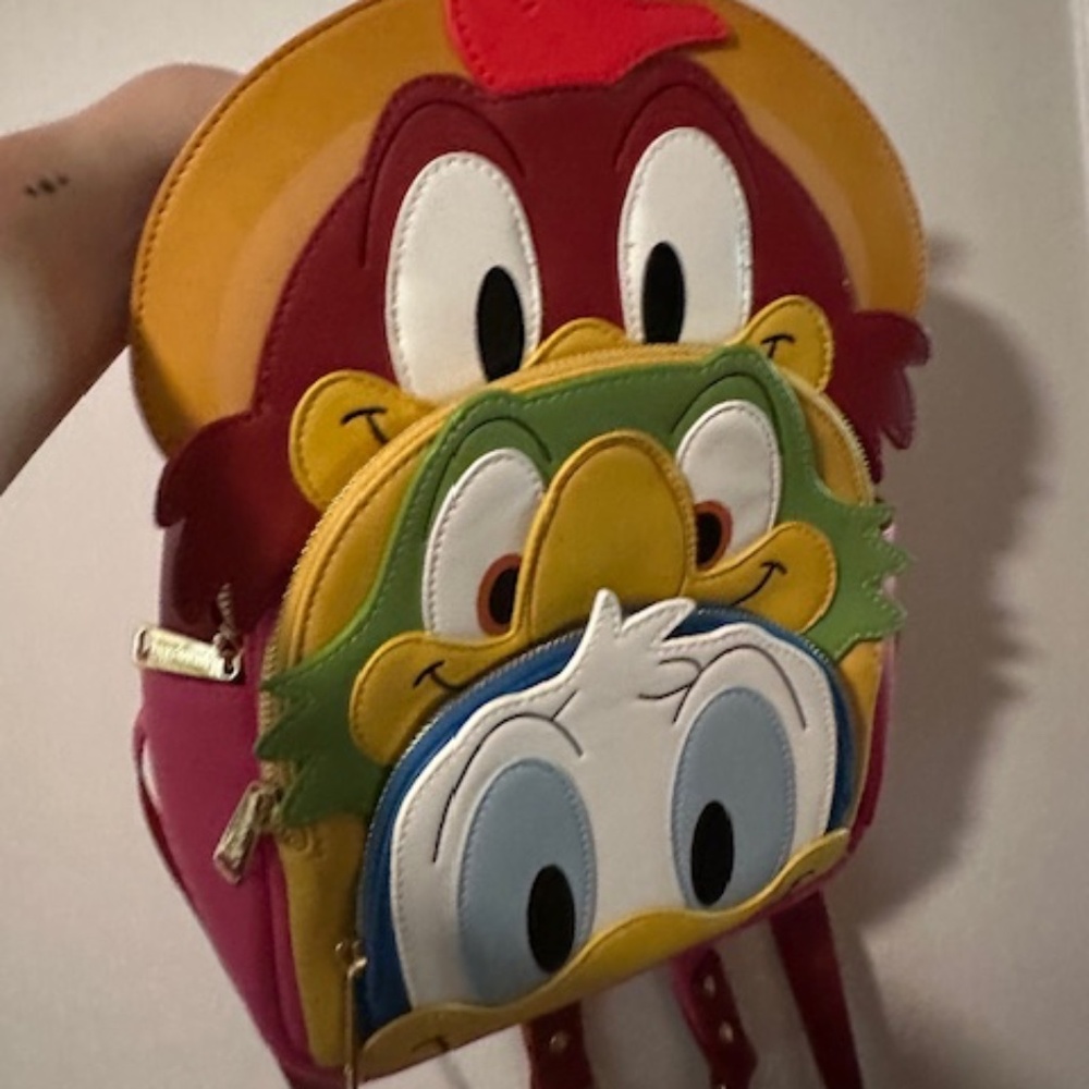 Disney Loungfly Backpack - Three Caballeros